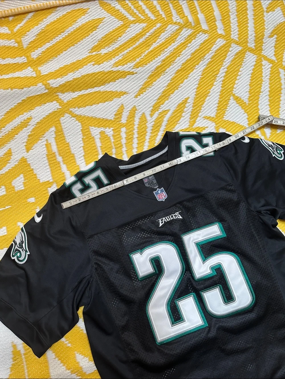 Nike Black Philadelphia Eagles #25 Men's Football Jersey